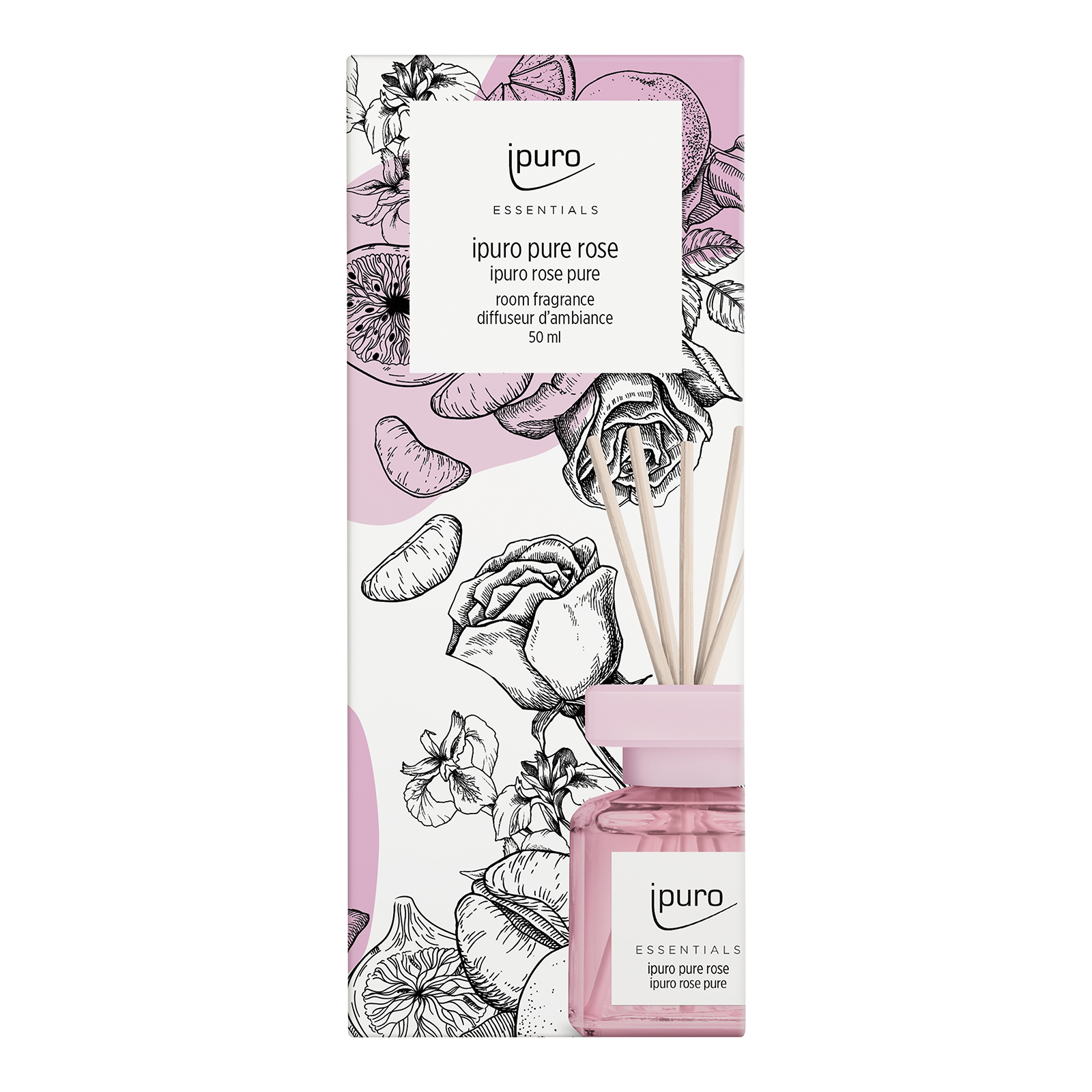 ipuro ESSENTIALS Raumduft Pure Rose