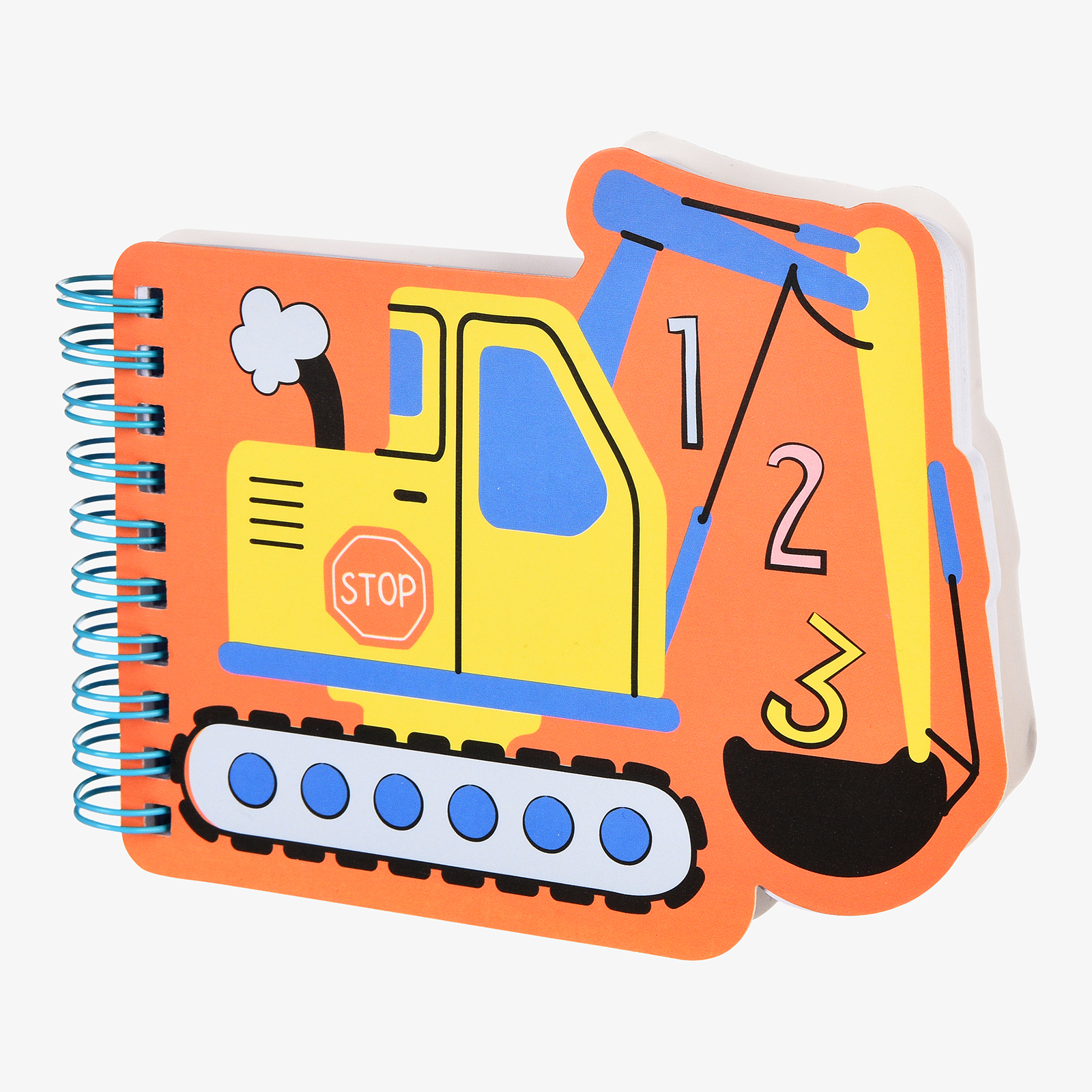 Mini-Notizblock Bagger