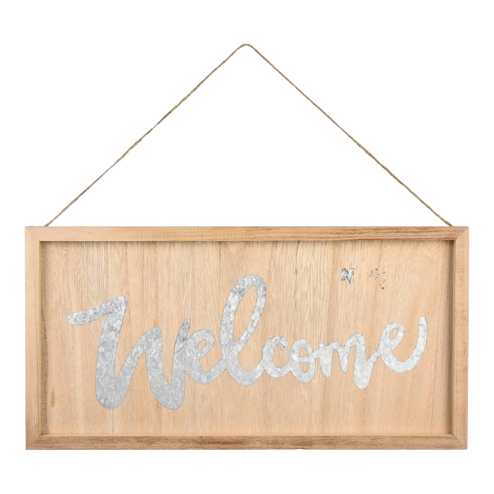 Deko-Schild Welcome