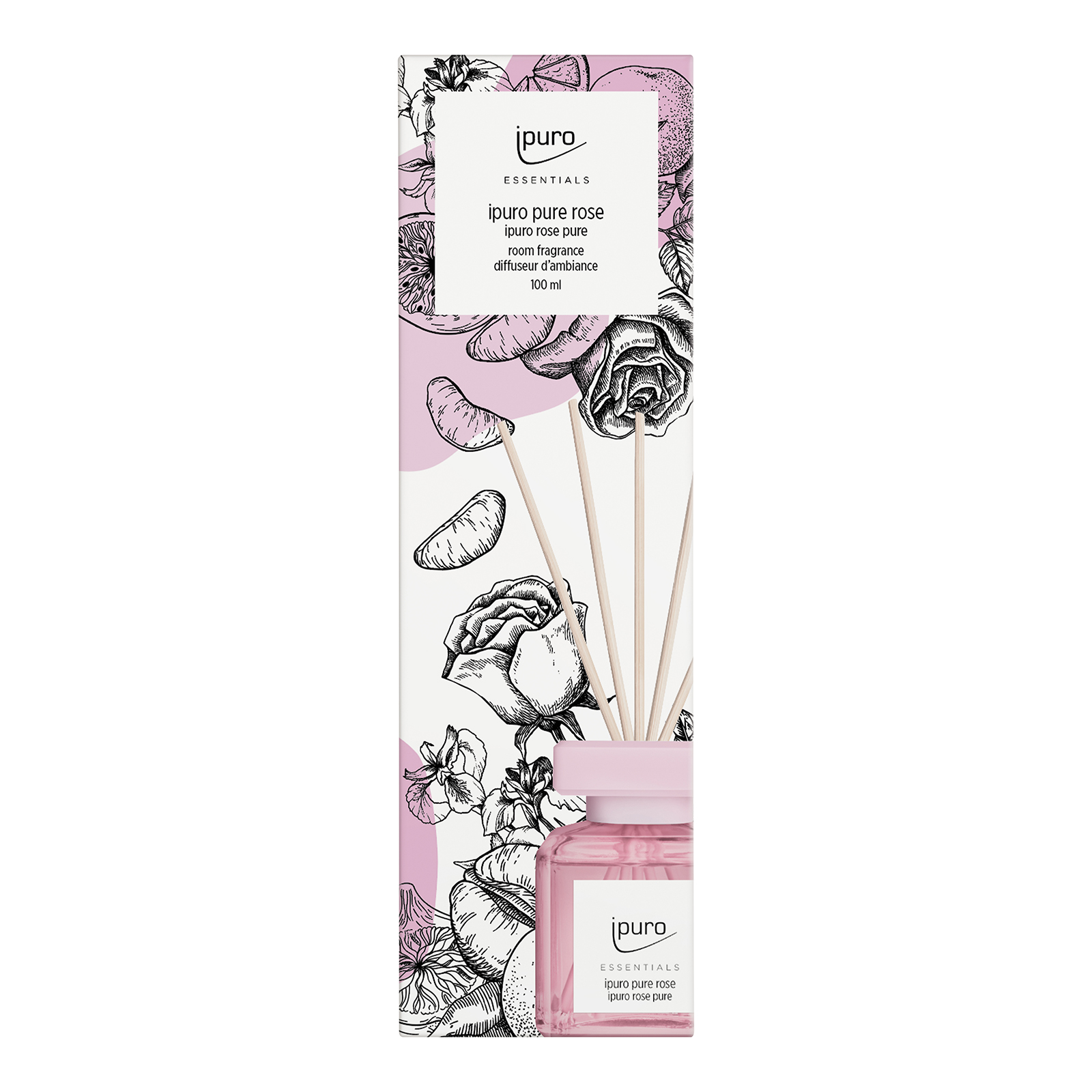 ipuro ESSENTIALS Raumduft Pure Rose