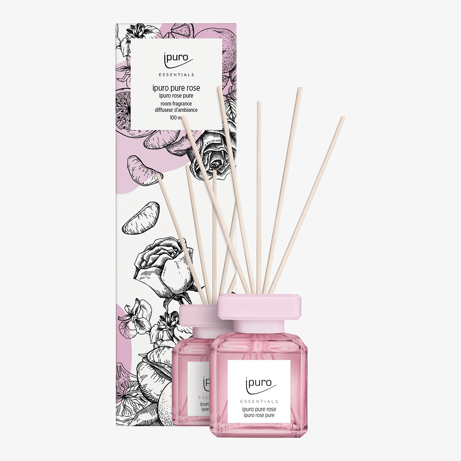 ipuro ESSENTIALS Raumduft Pure Rose