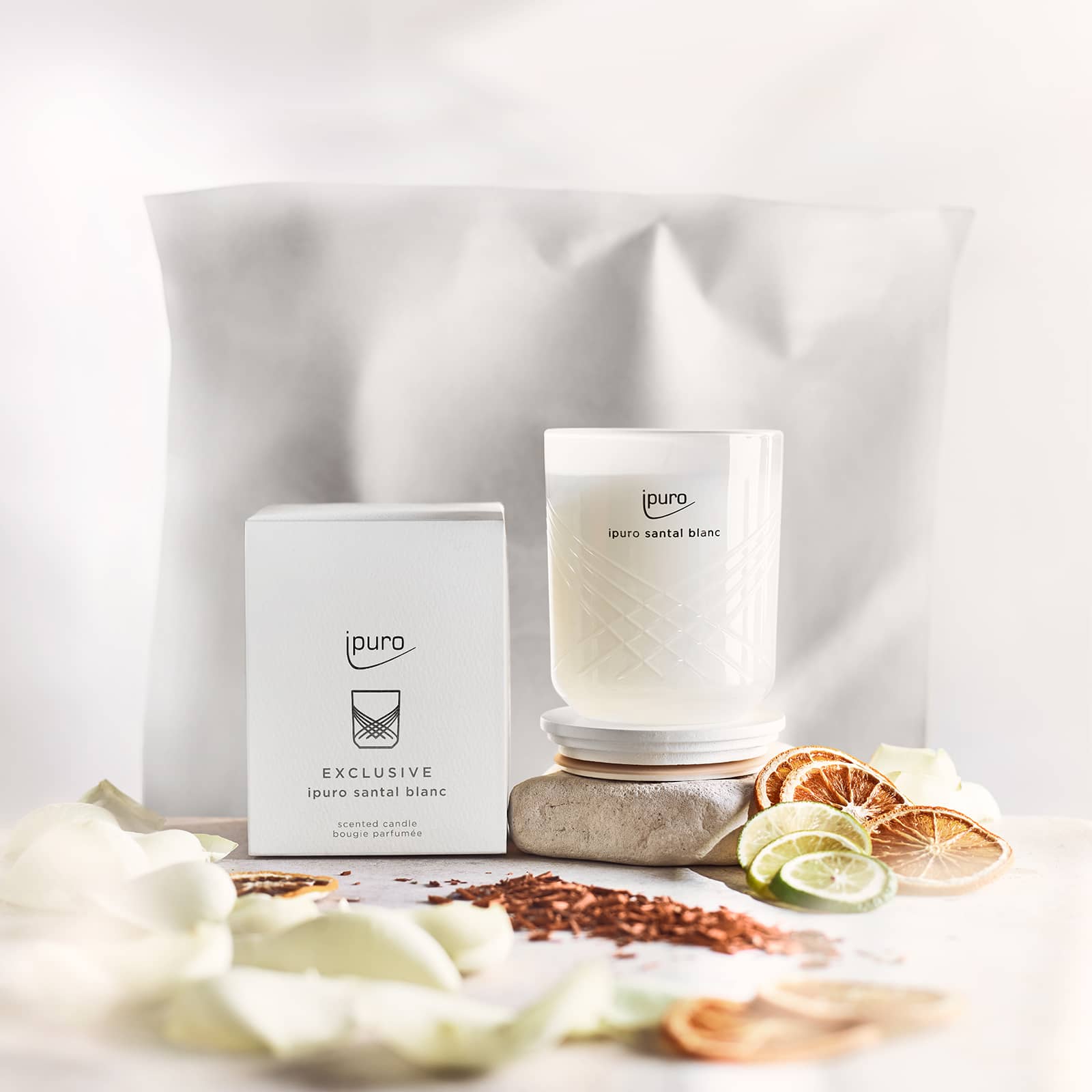 EXCLUSIVE Duftkerze Santal Blanc