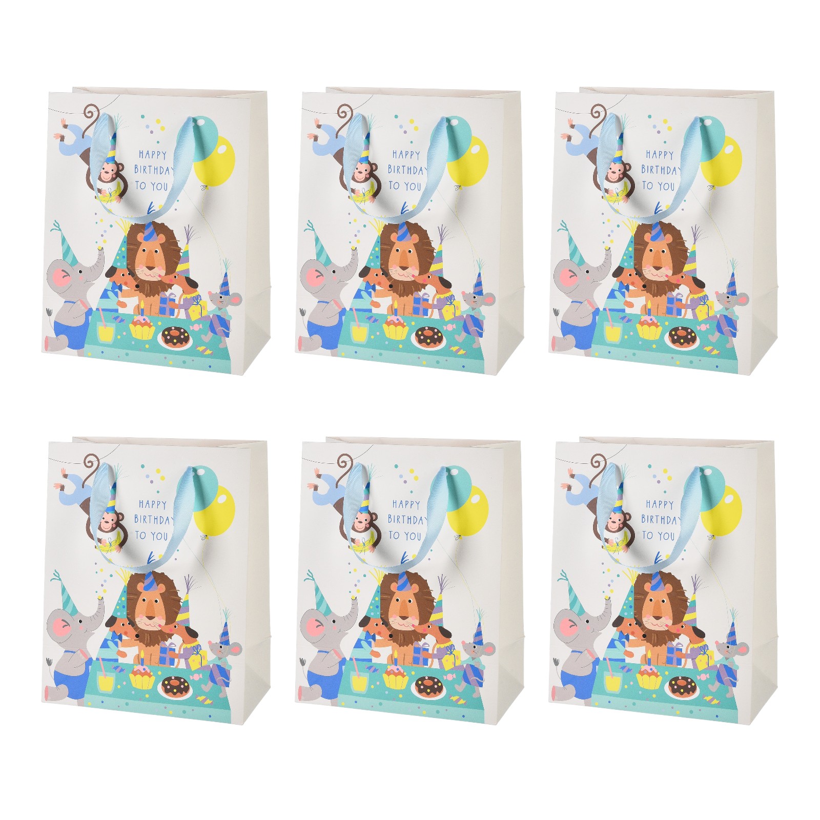 Geschenktüten-Set Tierparty