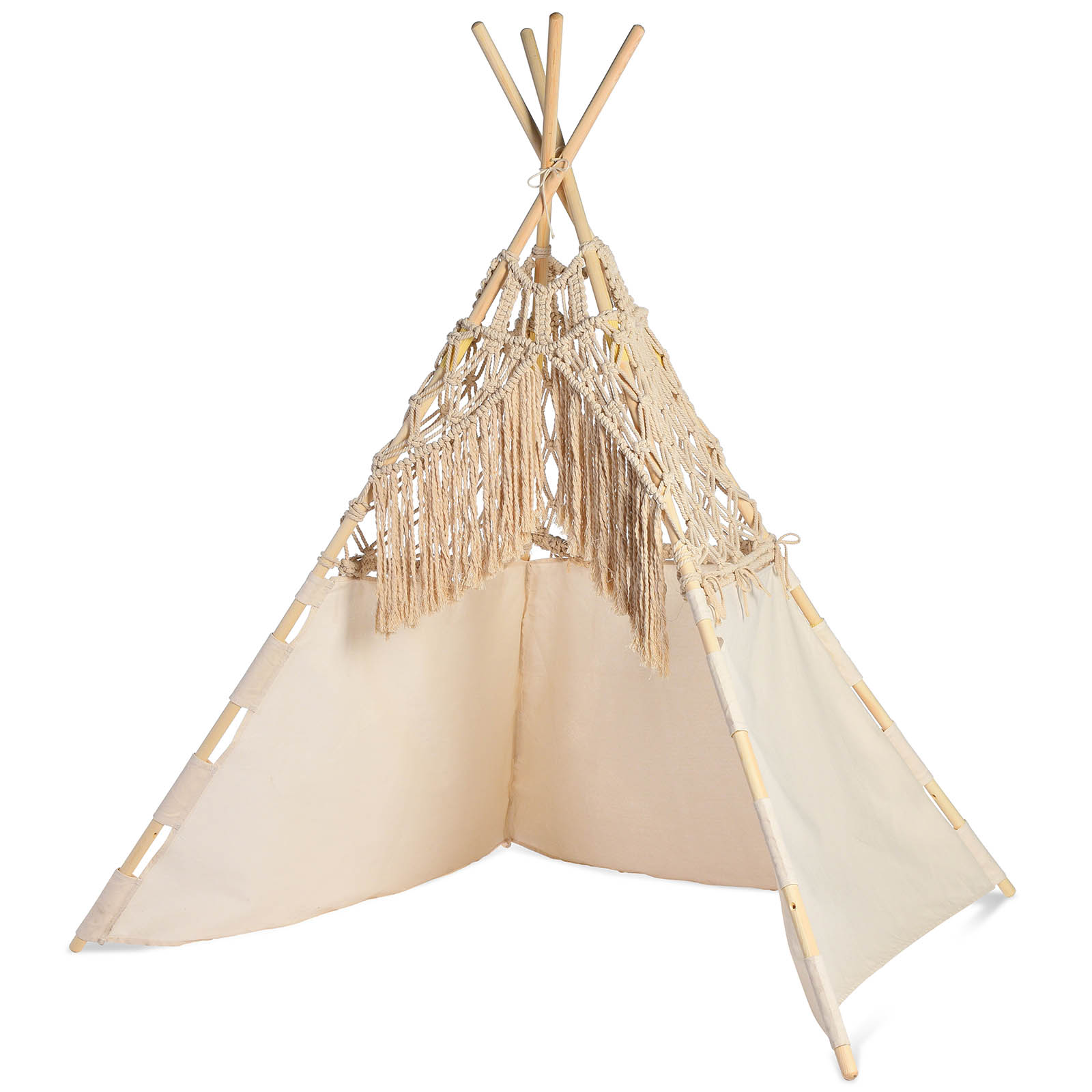 Tipi-Spielzelt Makramee