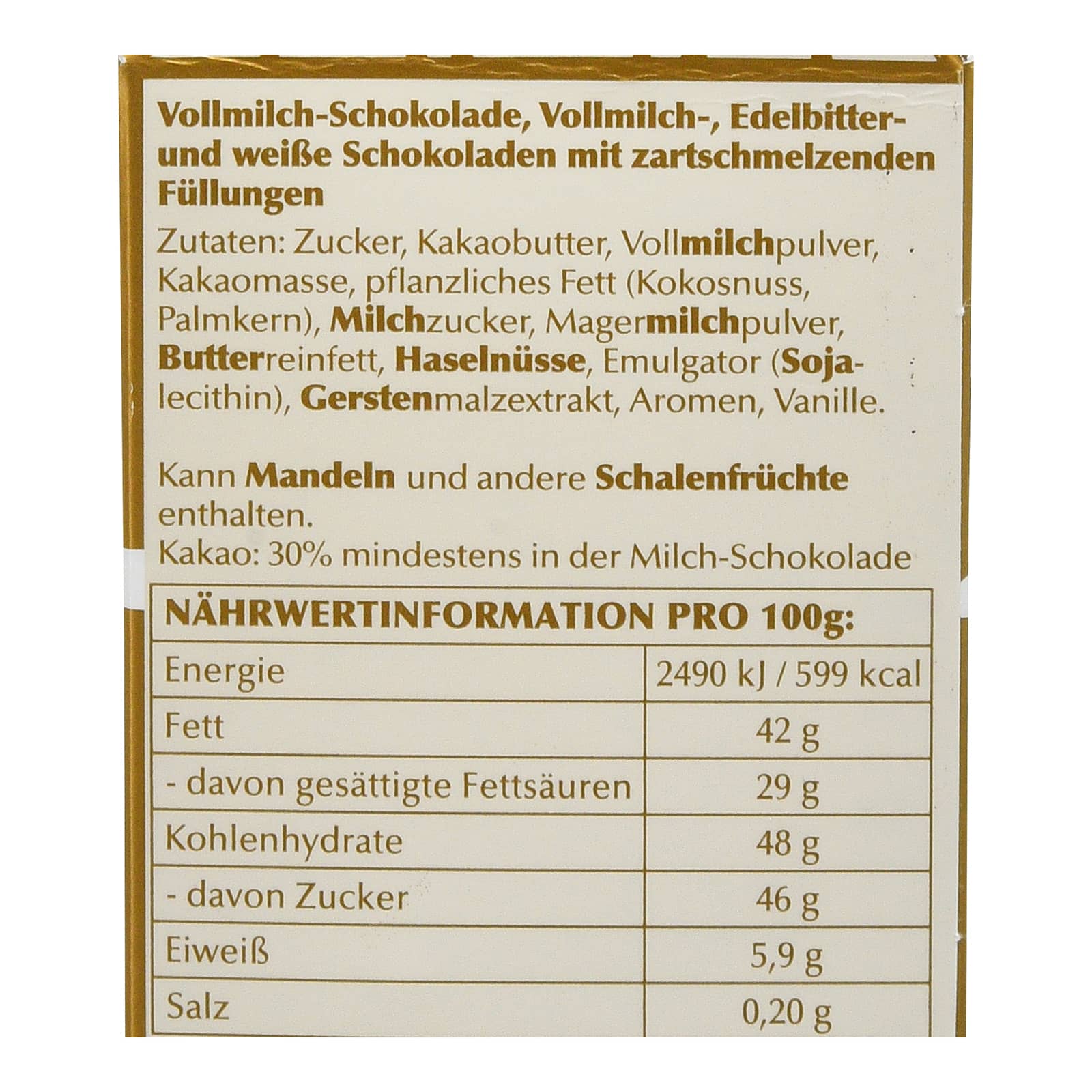 Lindt Weihnachtshaus Schokolade