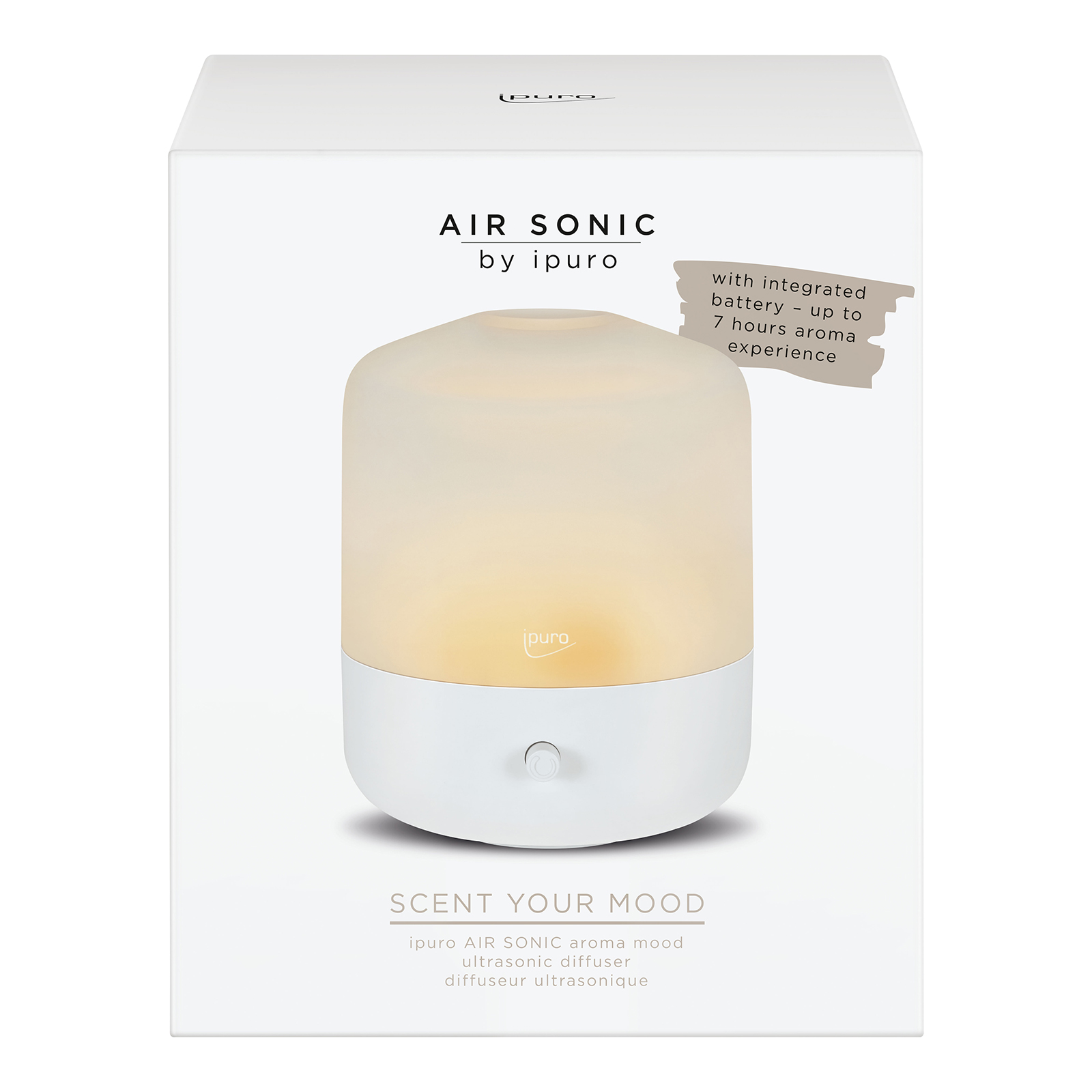 ipuro AIR SONIC Elektrischer Aroma-Diffusor Aroma Mood