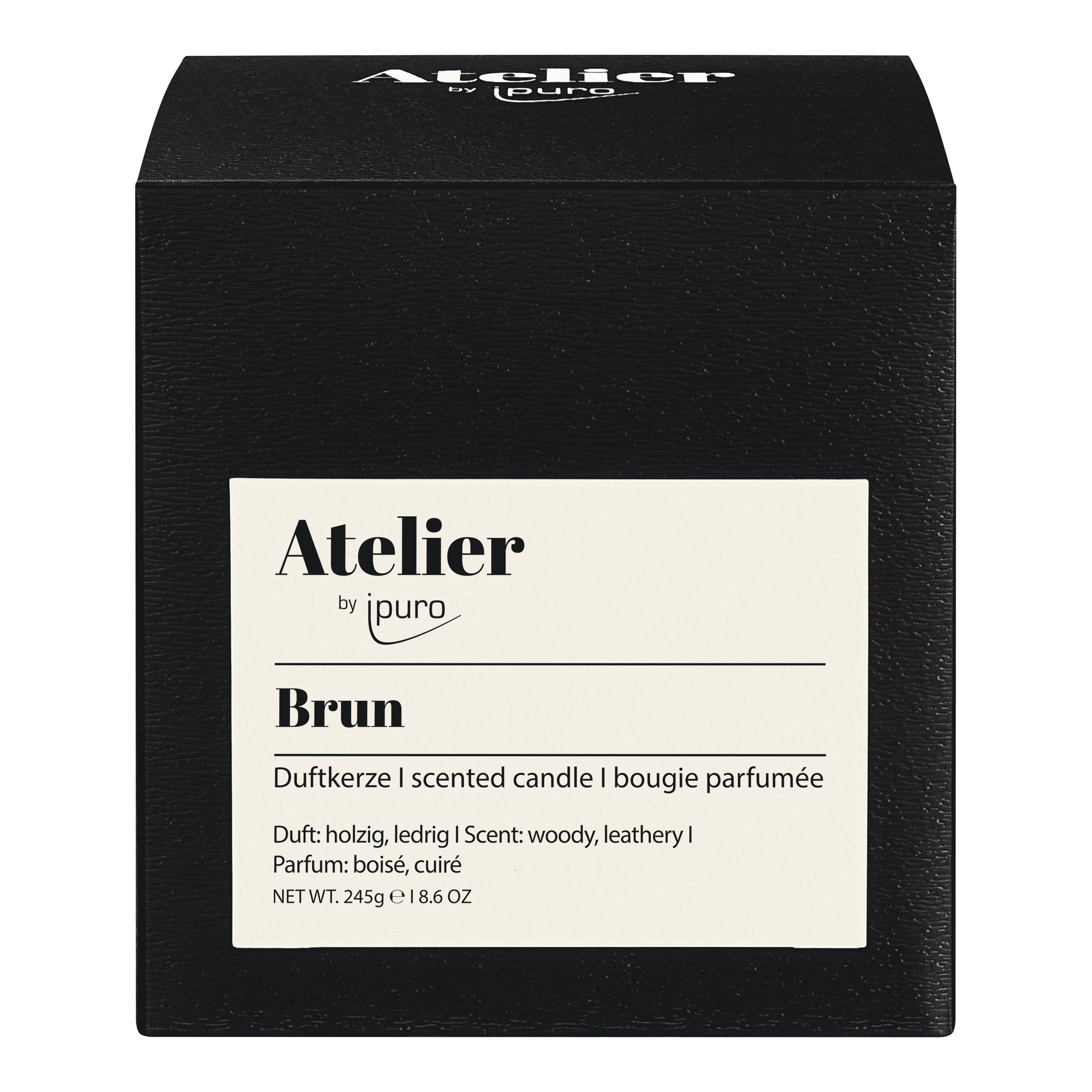 Atelier by Ipuro Duftkerze Brun