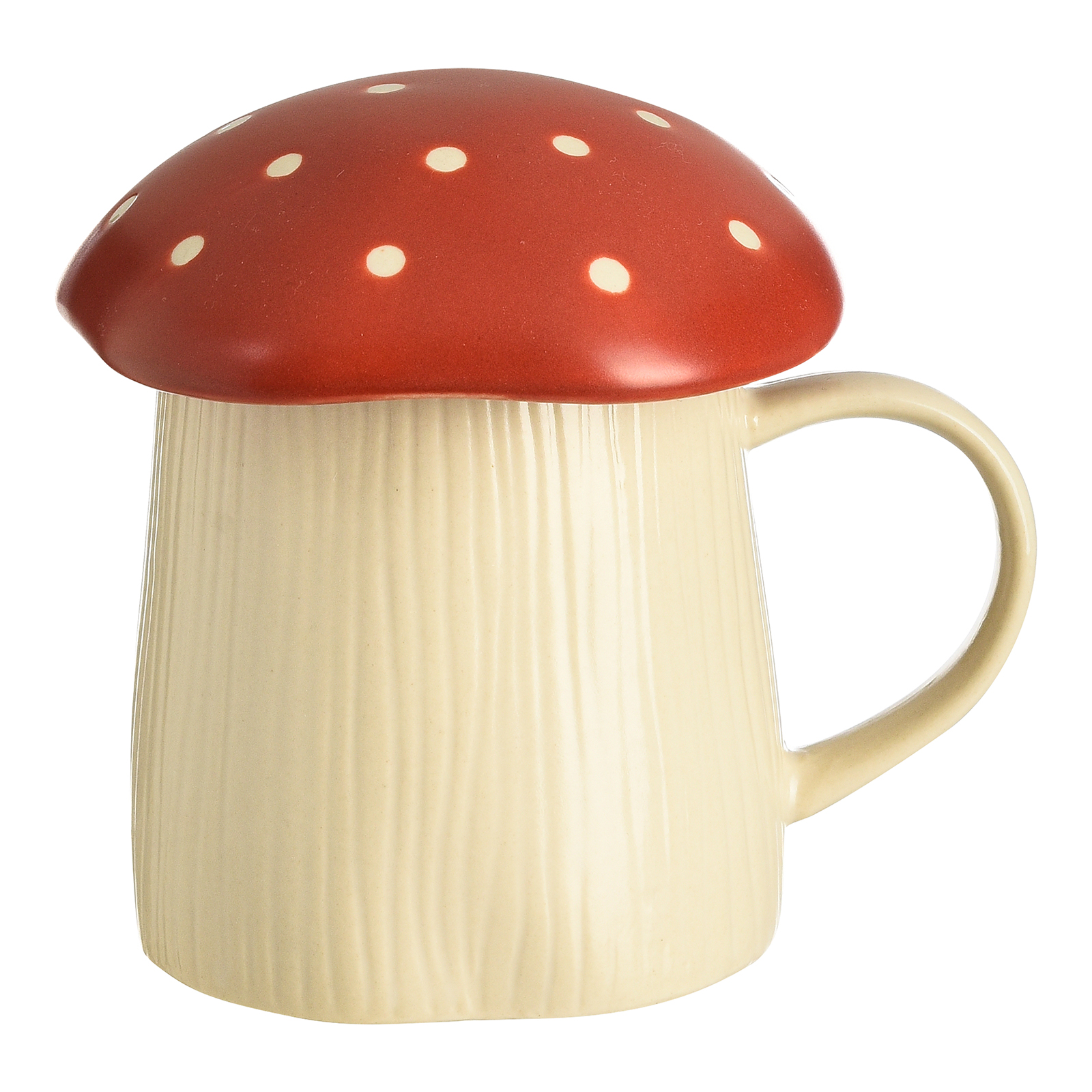 Tasse Fliegenpilz mit Deckel