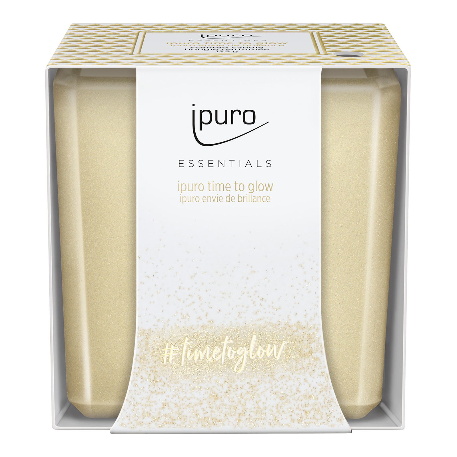 ipuro ESSENTIALS Duftkerze Time to glow