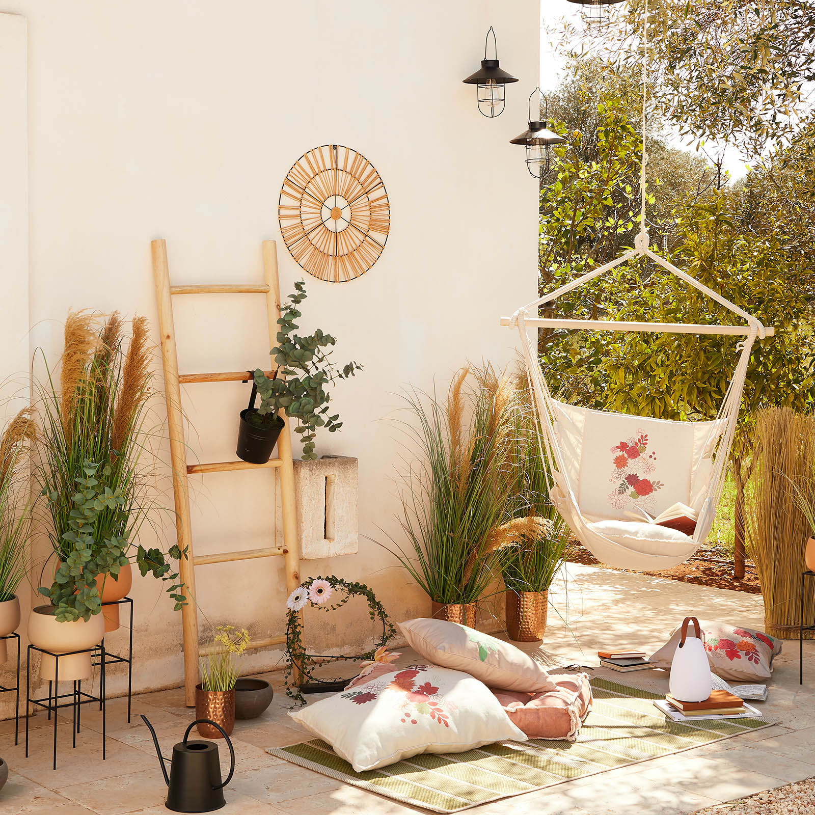 Solar-Hängeleuchte Laterne