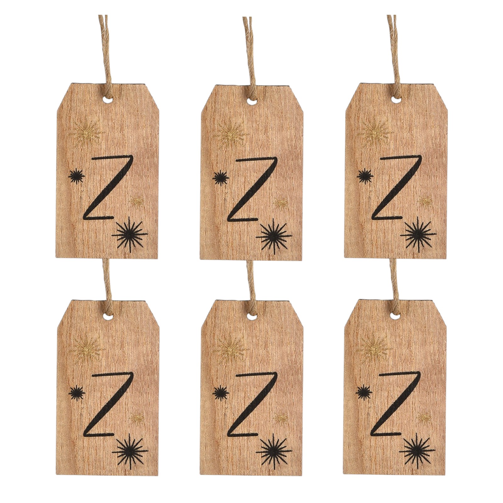 Geschenkanhänger-Set Z