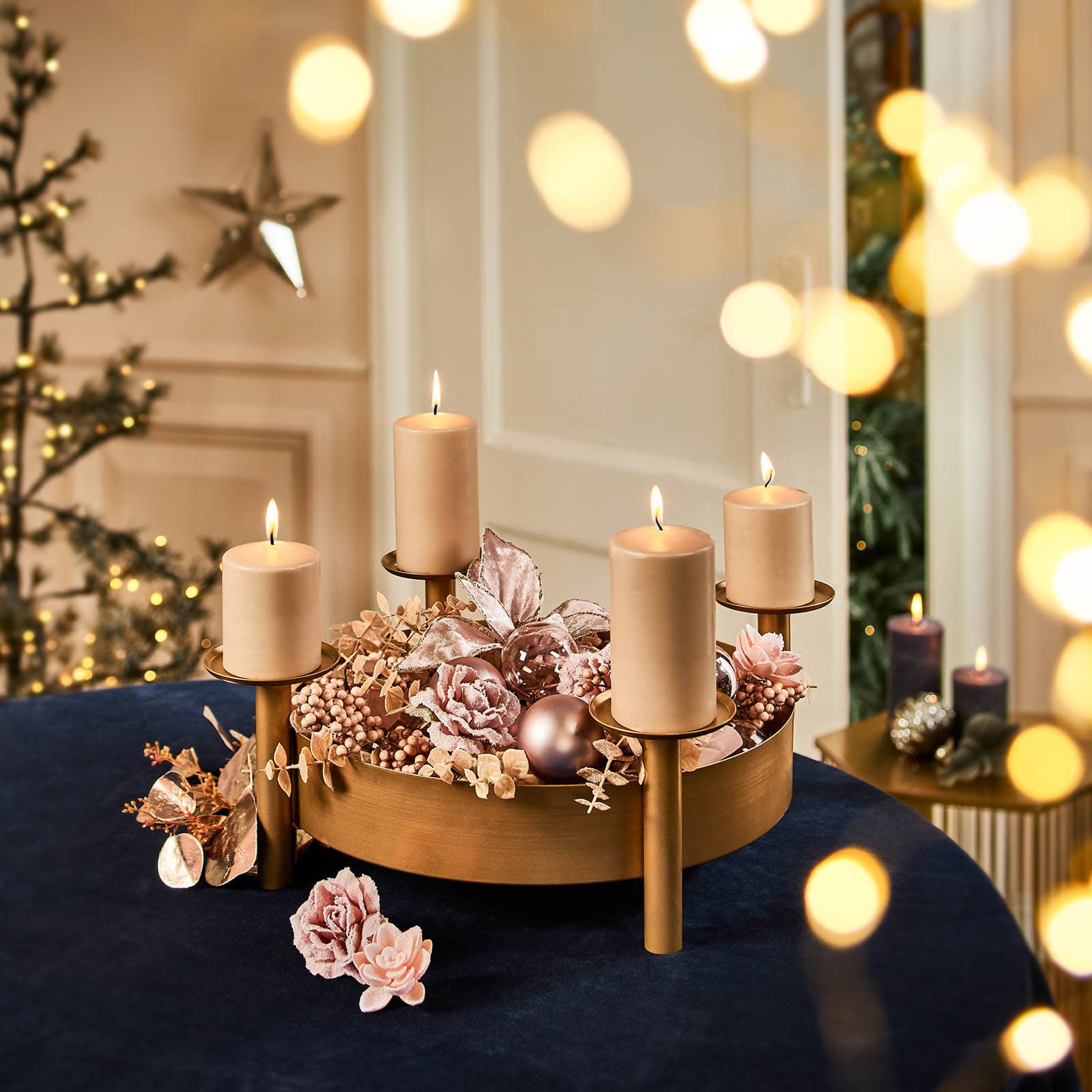 Glas-Weihnachtskugel-Set