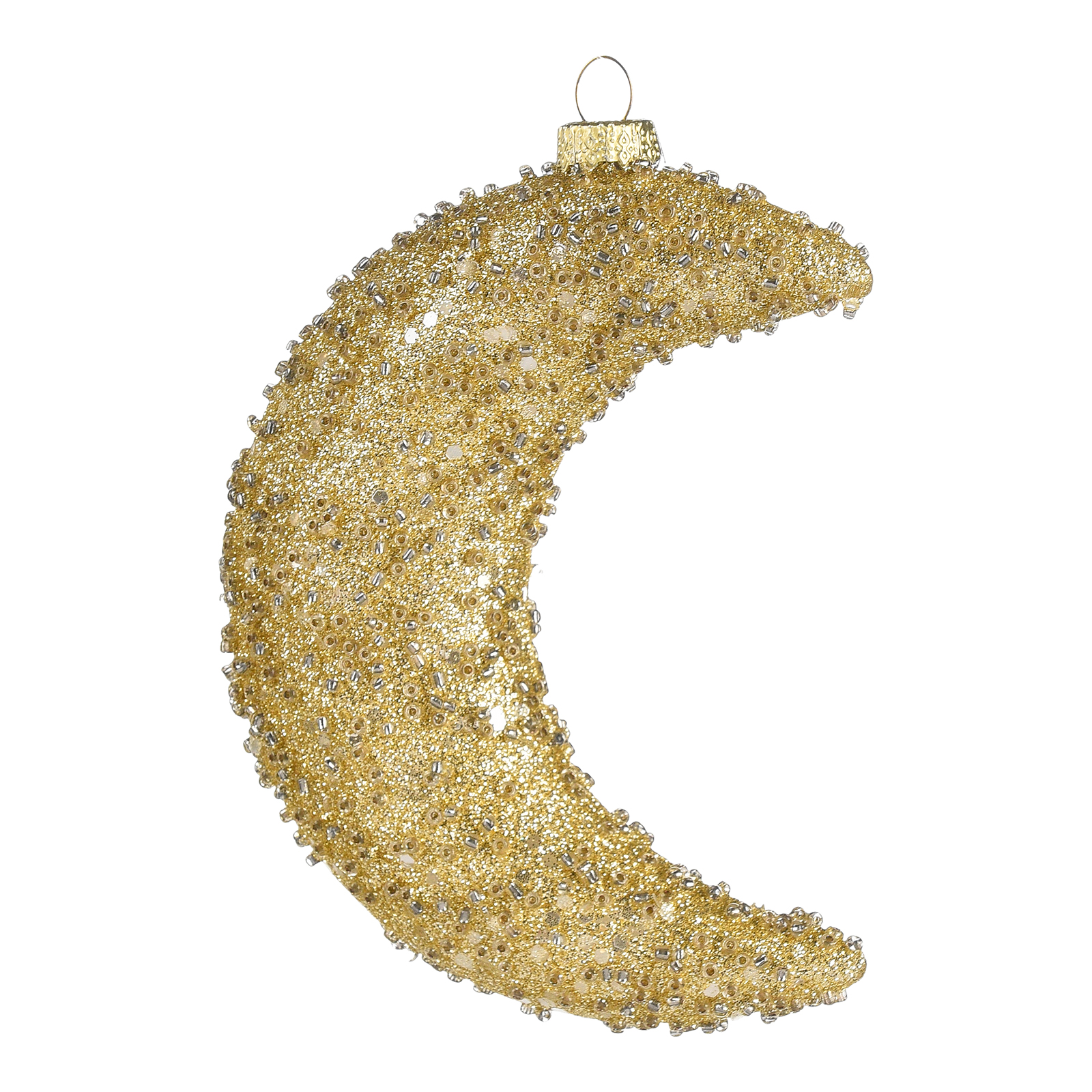 Glas-Baumschmuck Mond