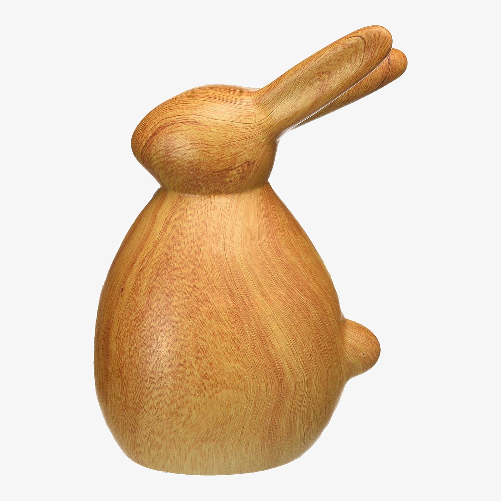 Deko-Figur Hase Wood Optic