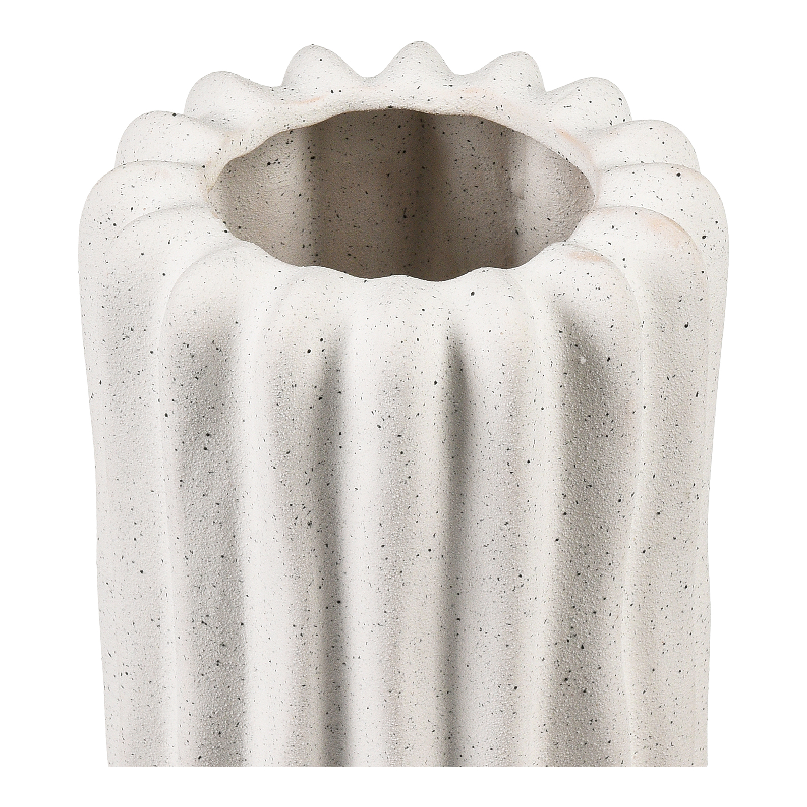 Vase mit Kerzenhalter