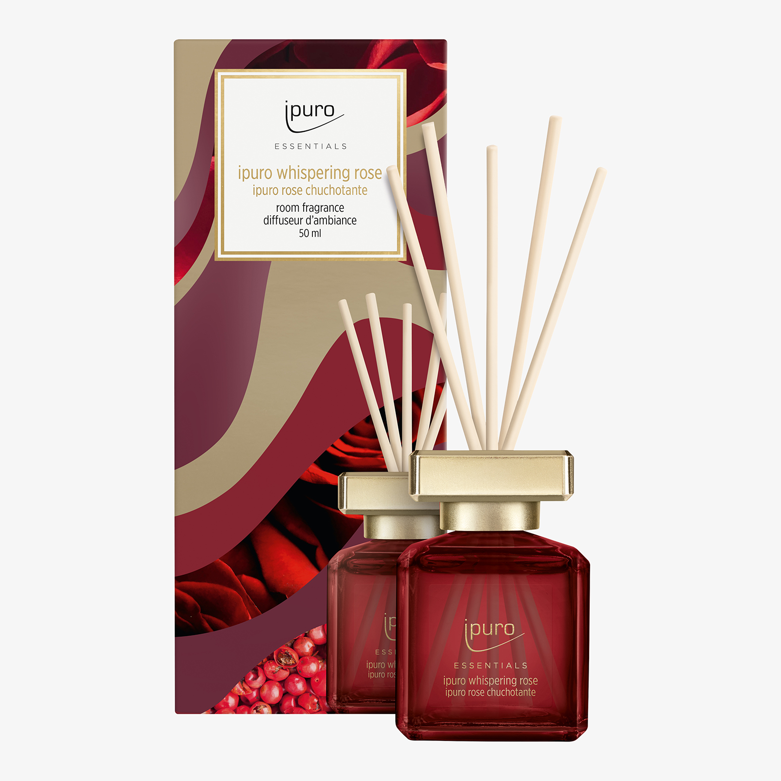 ipuro ESSENTIALS Raumduft Whispering Rose