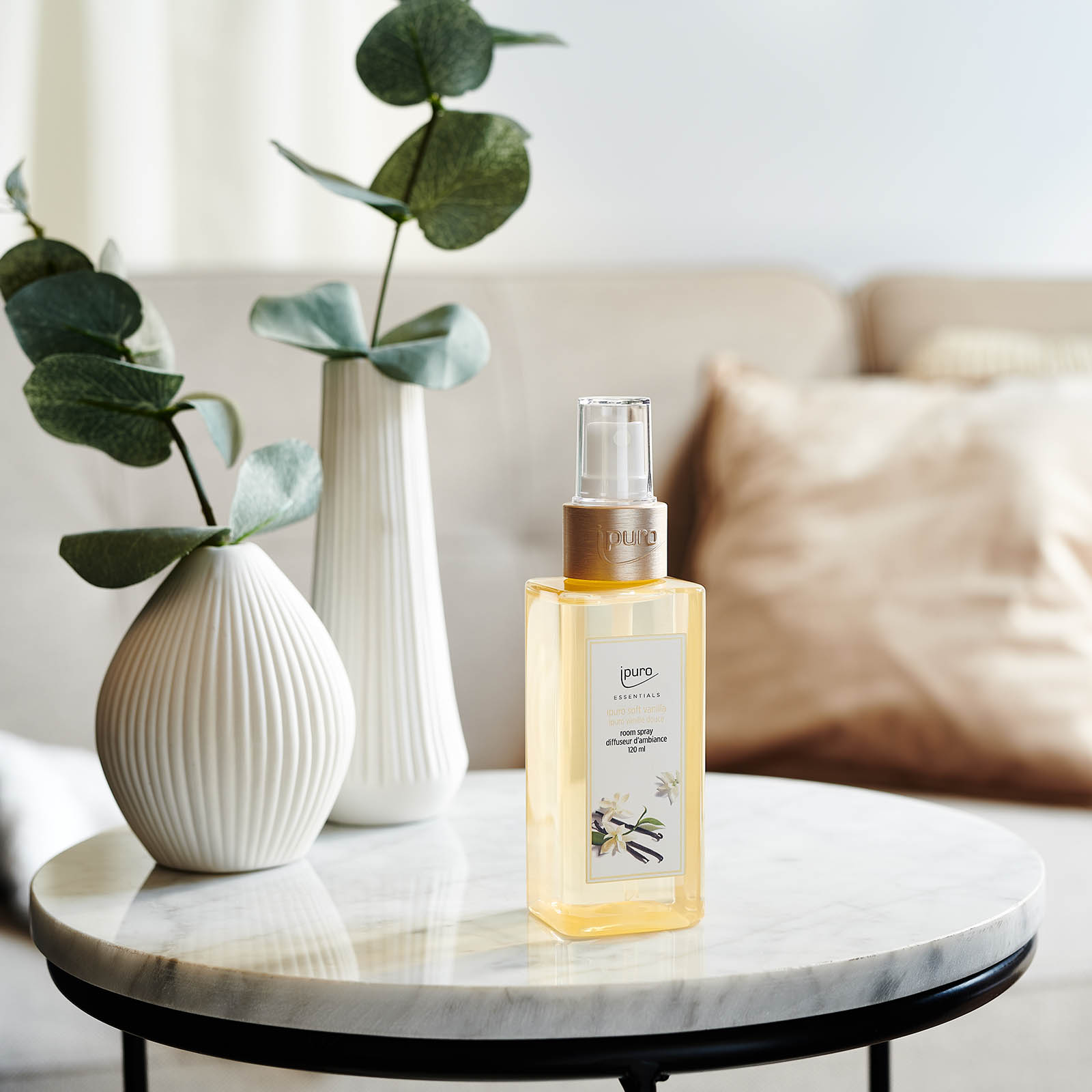 ipuro ESSENTIALS Raumspray Soft Vanilla