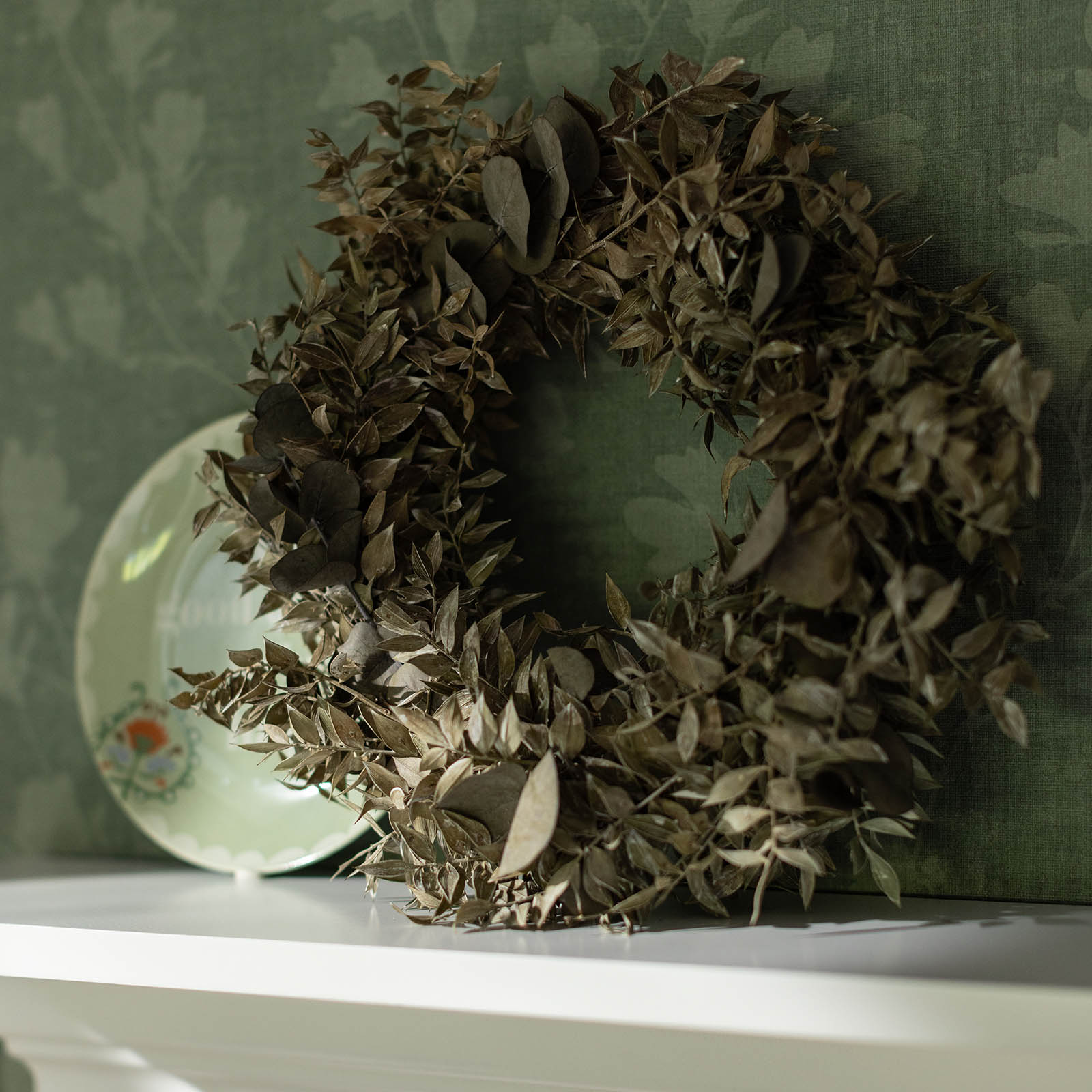 Trockenblumenkranz Euka Mix