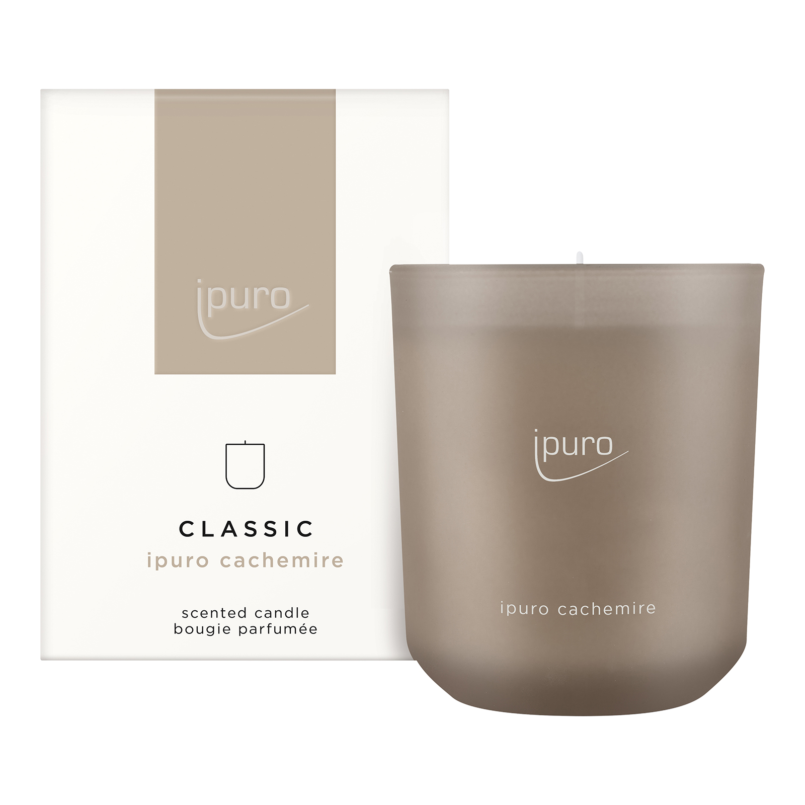 ipuro CLASSIC Duftkerze Cachemire