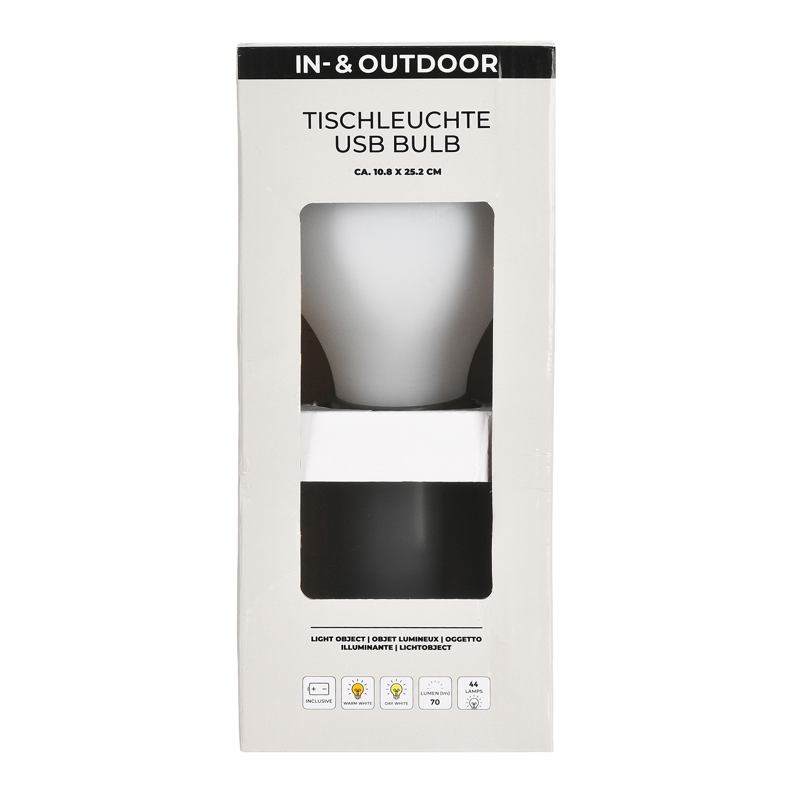 USB-Outdoor-Tischleuchte Glühbirne