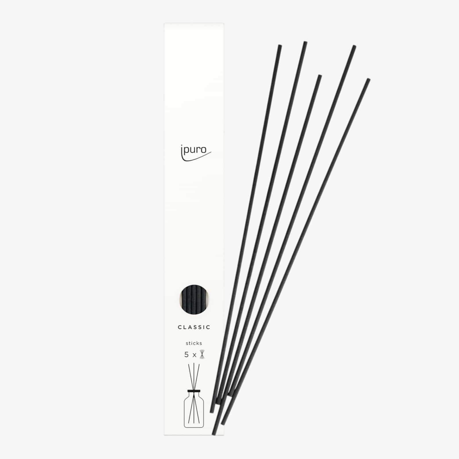 ipuro CLASSIC Sticks Black Bamboo für 240 ml-Raumdüfte