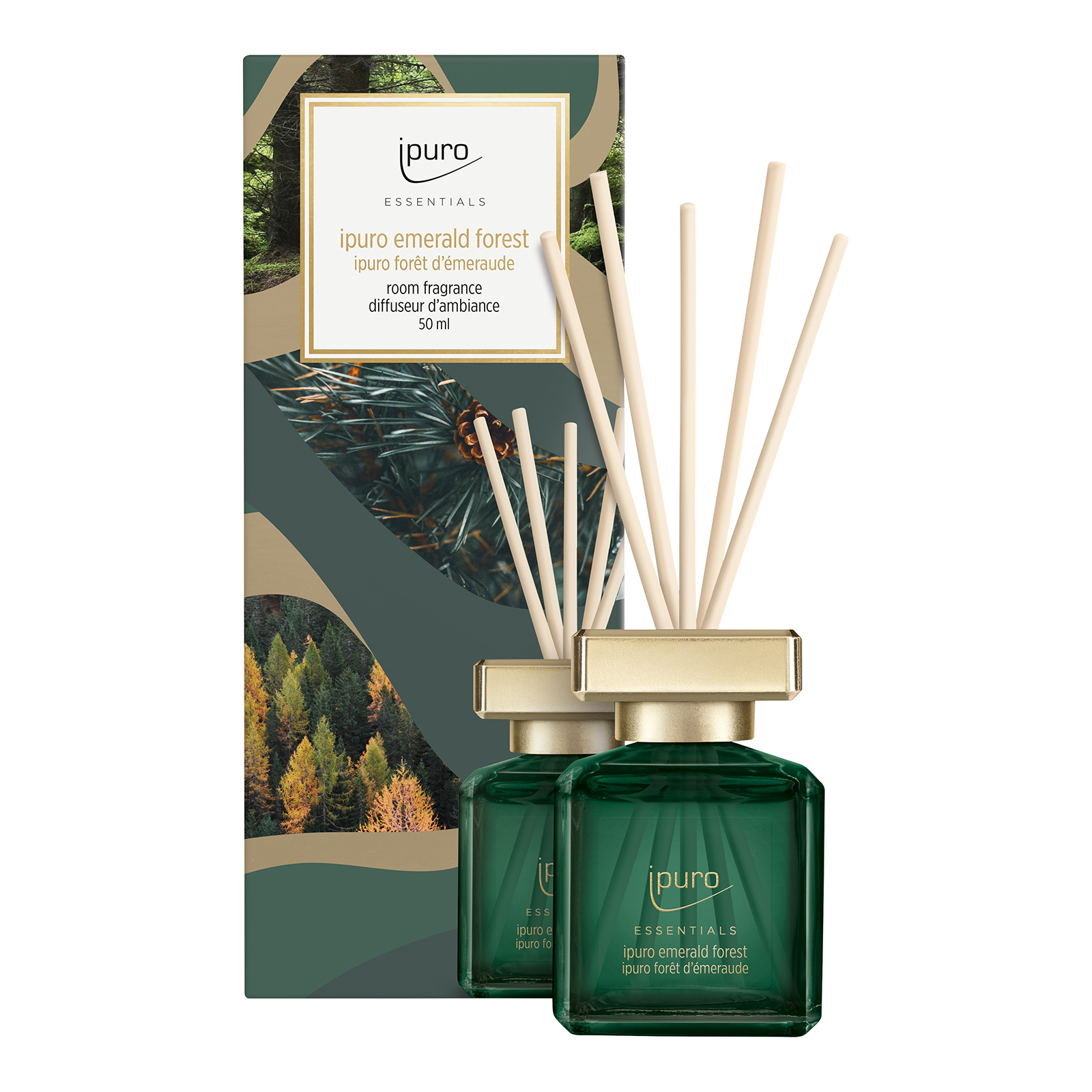 ipuro ESSENTIALS Raumduft Emerald Forest