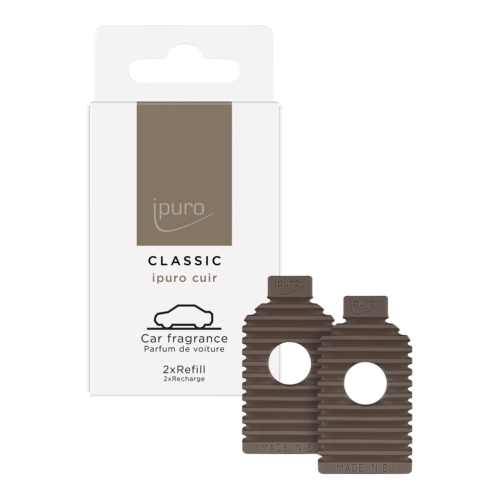 ipuro CLASSIC Autoduft Nachfüllpack Cuir