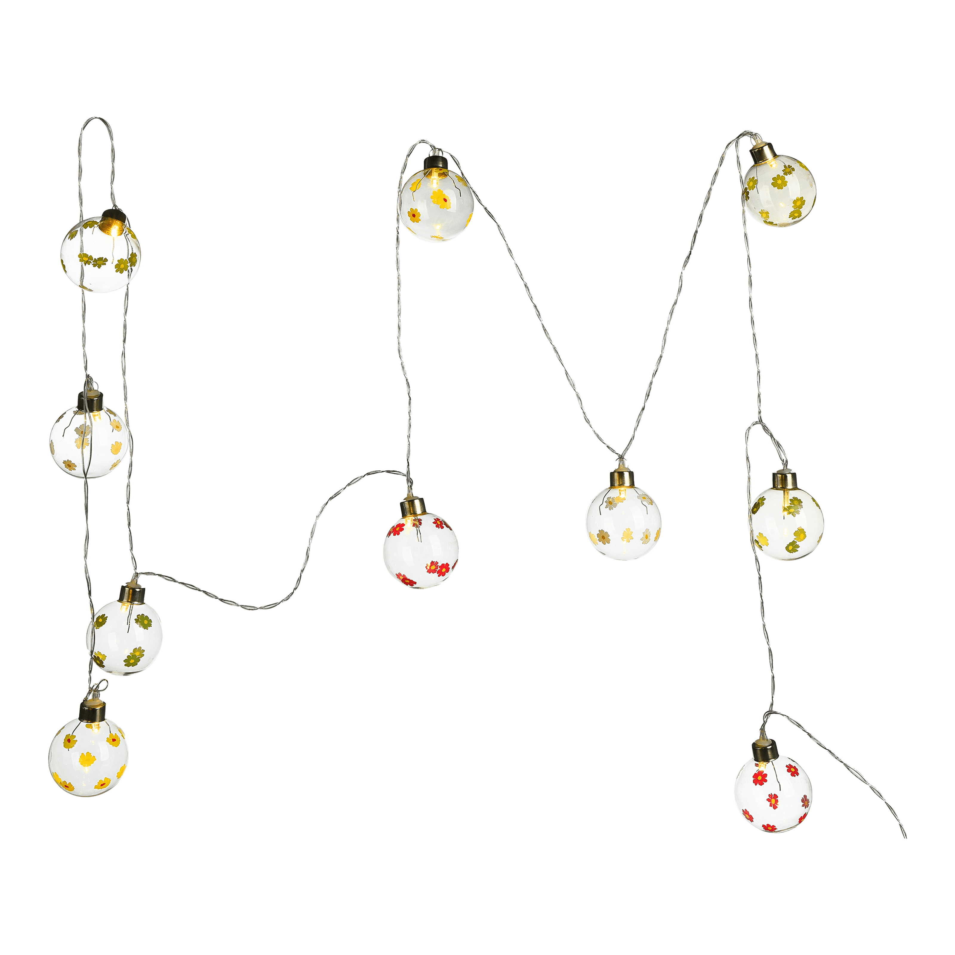 In- & Outdoor-Lichterkette Trockenblume