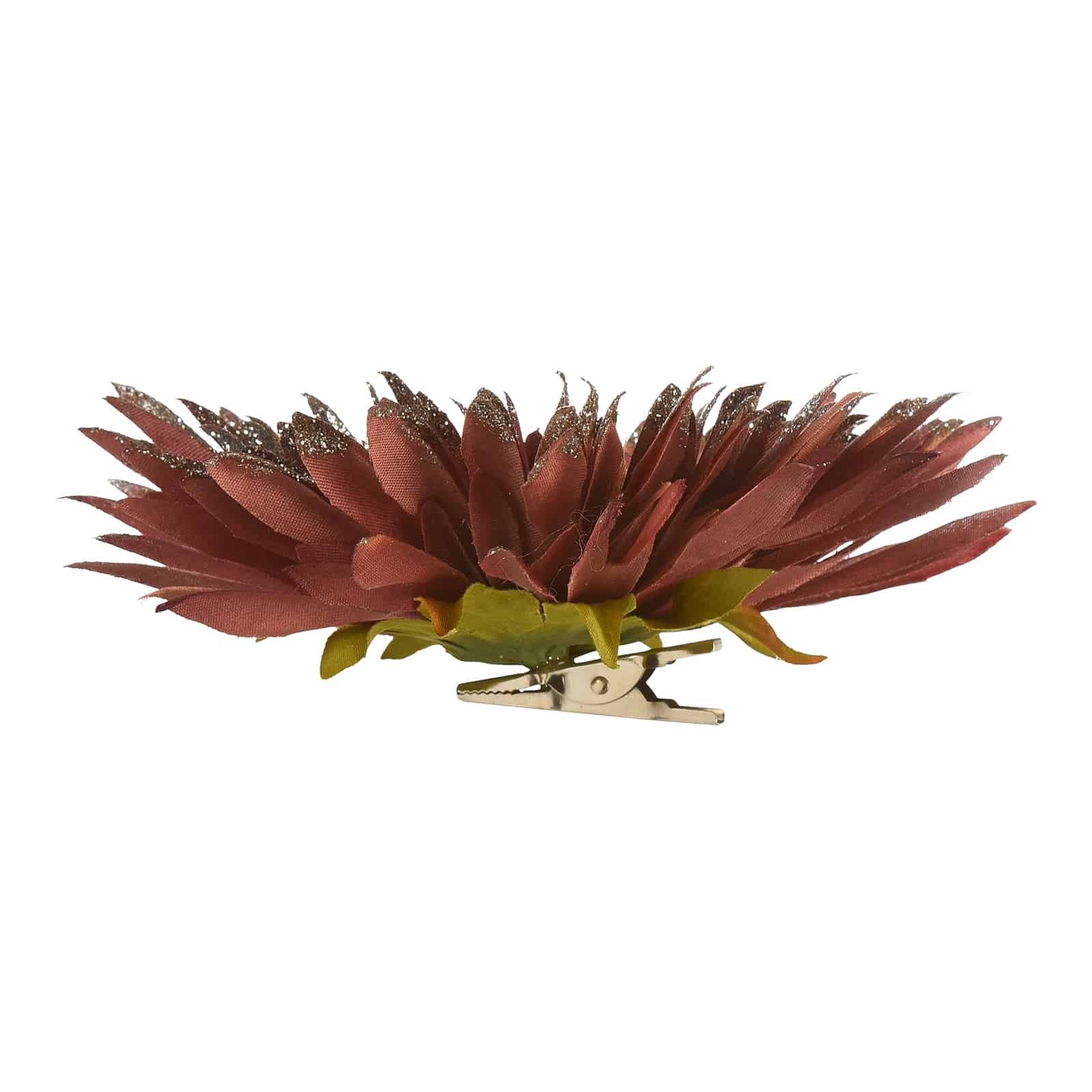 Kunstblume Dahlie auf Clip