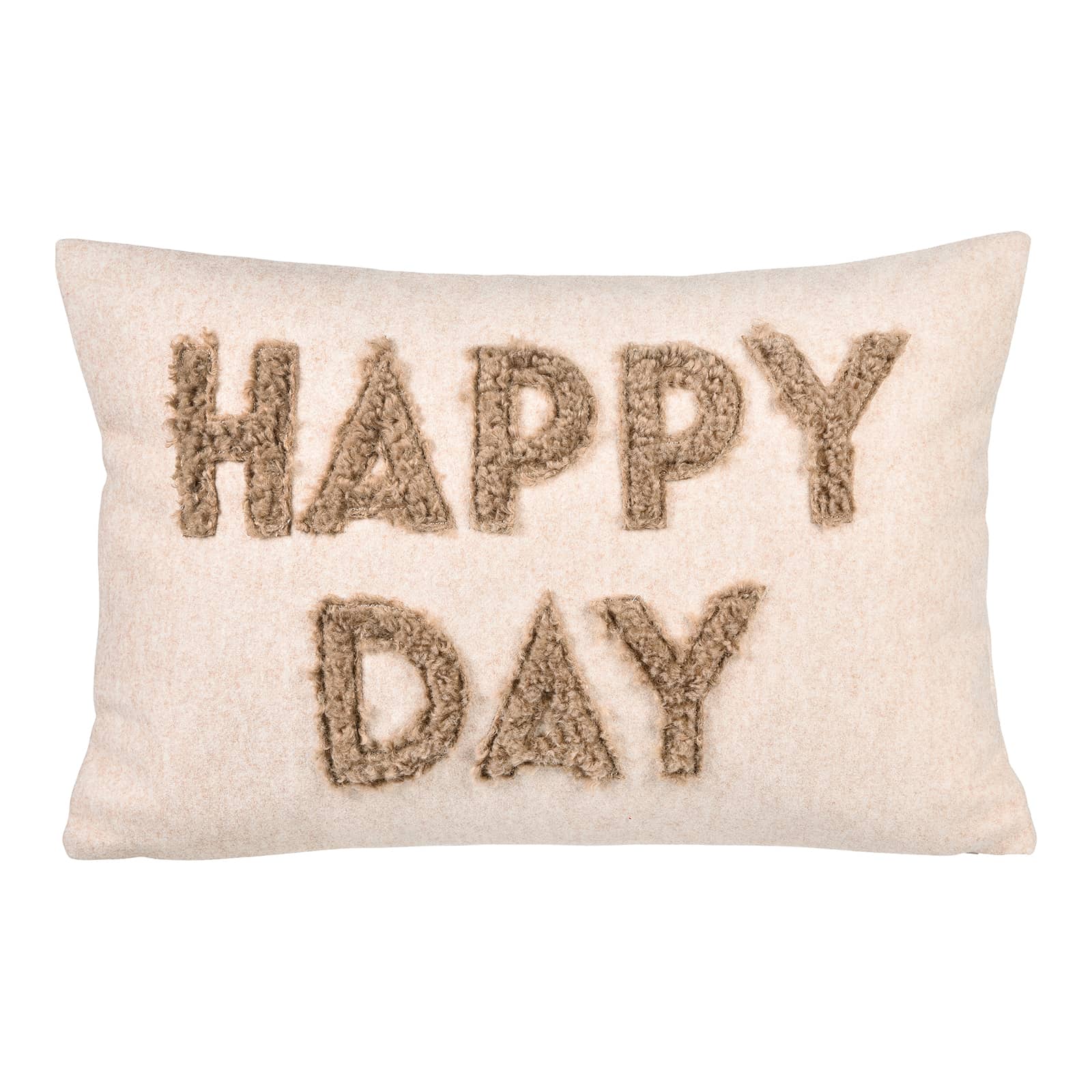 Kissenhülle Happy Day