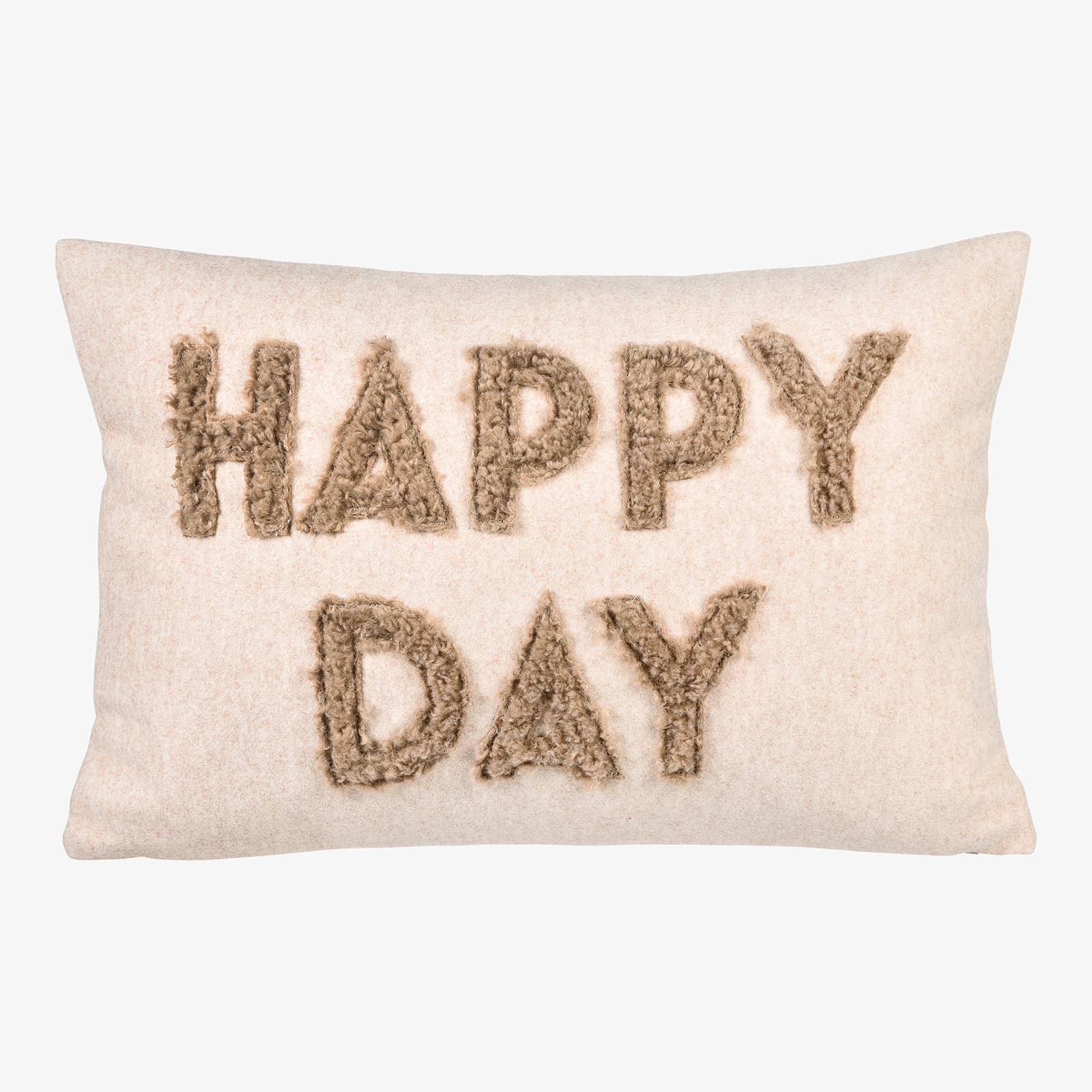 Kissenhülle Happy Day
