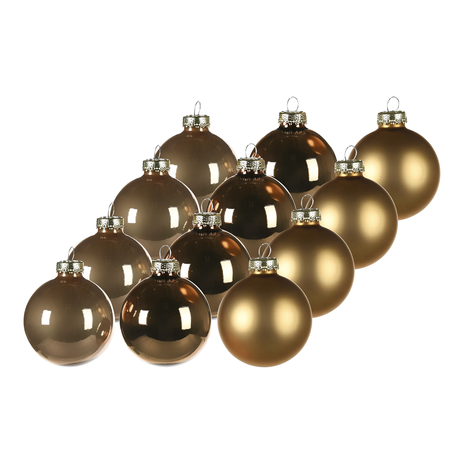Glas-Weihnachtskugel-Set