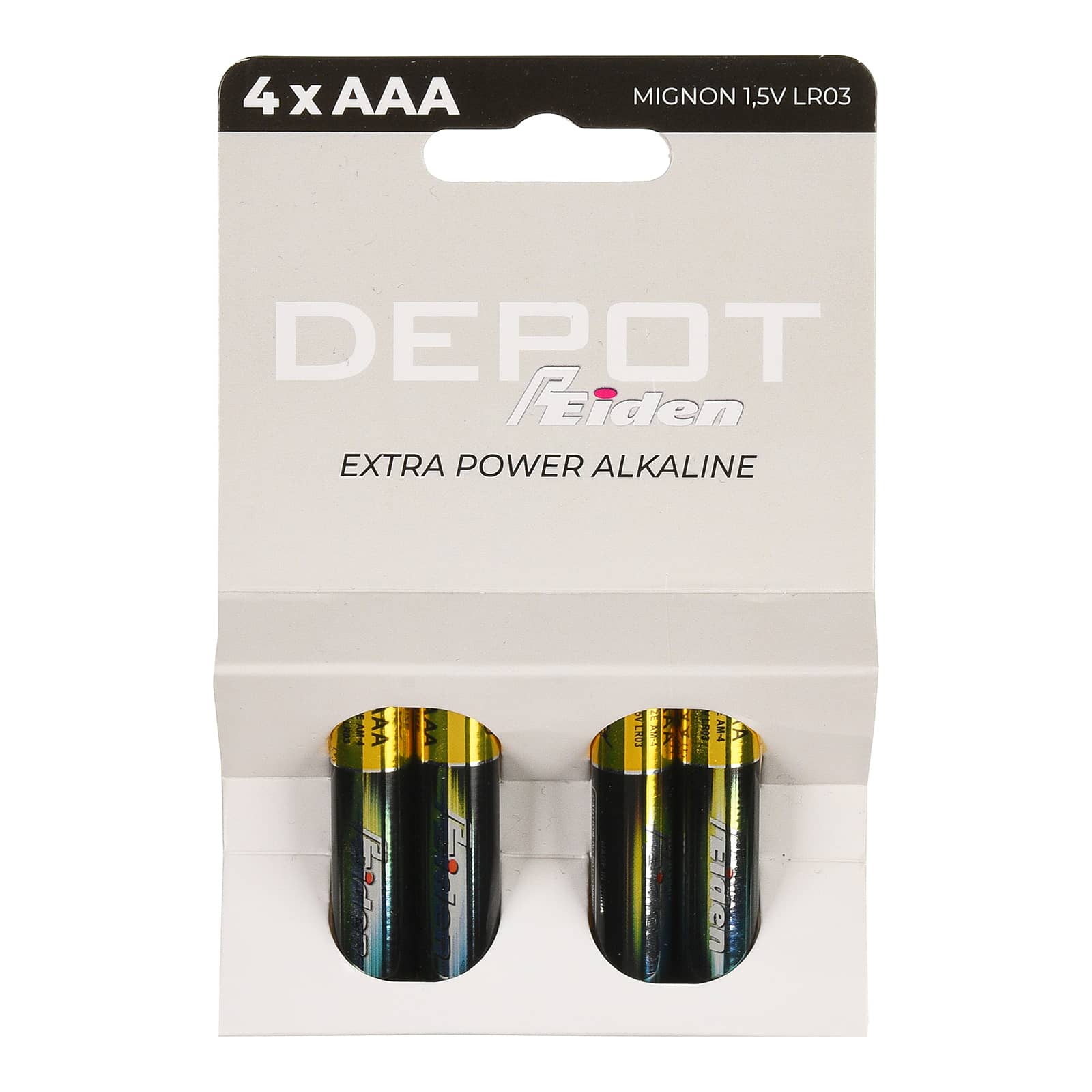 Batterien Peiden Extra Power AAA