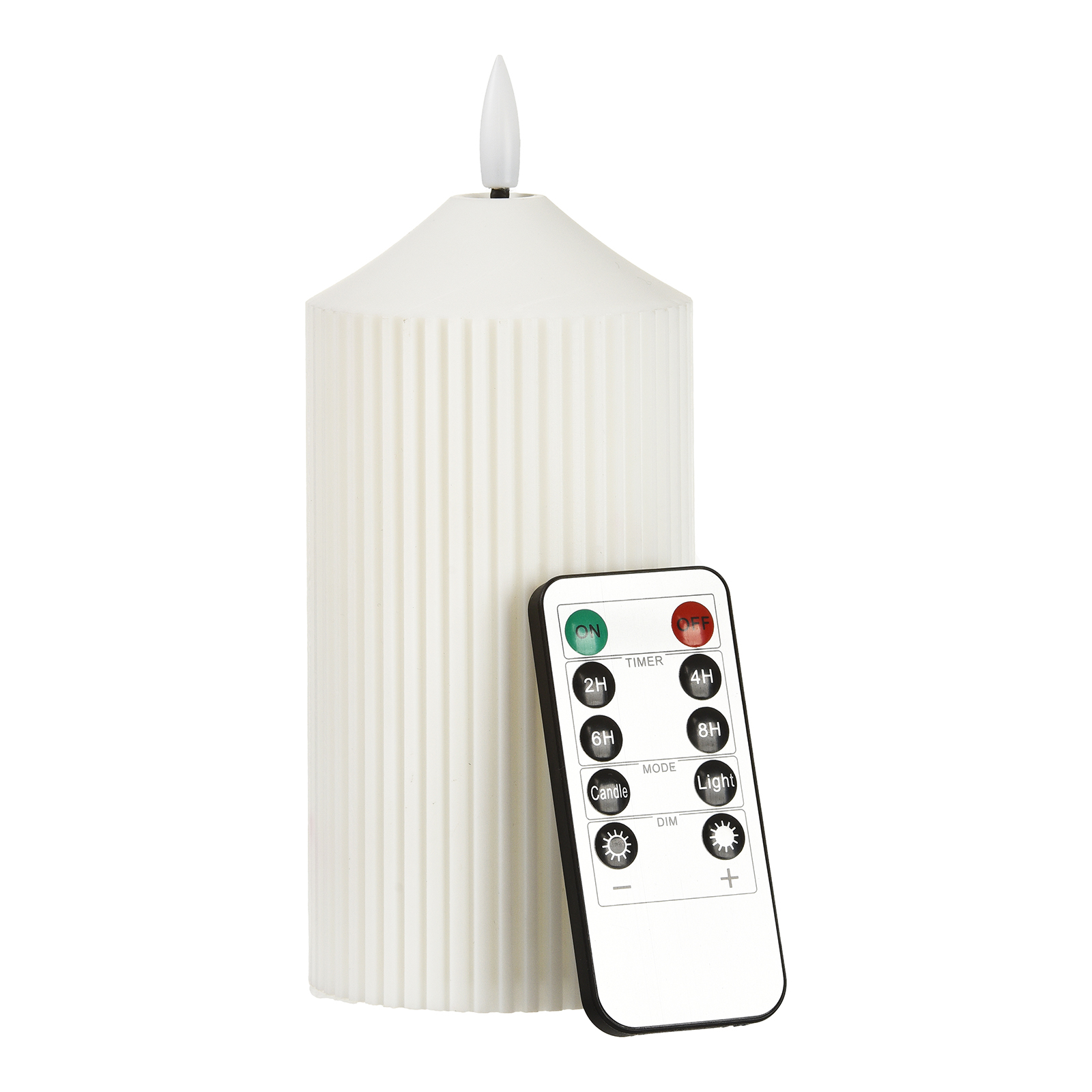 In- & Outdoor LED-Kerze Groove