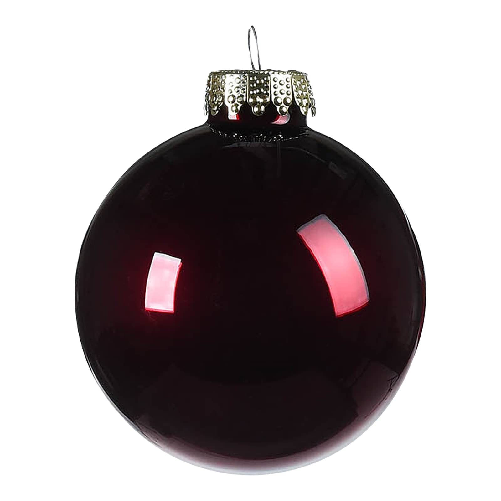 Glas-Weihnachtskugeln Opal