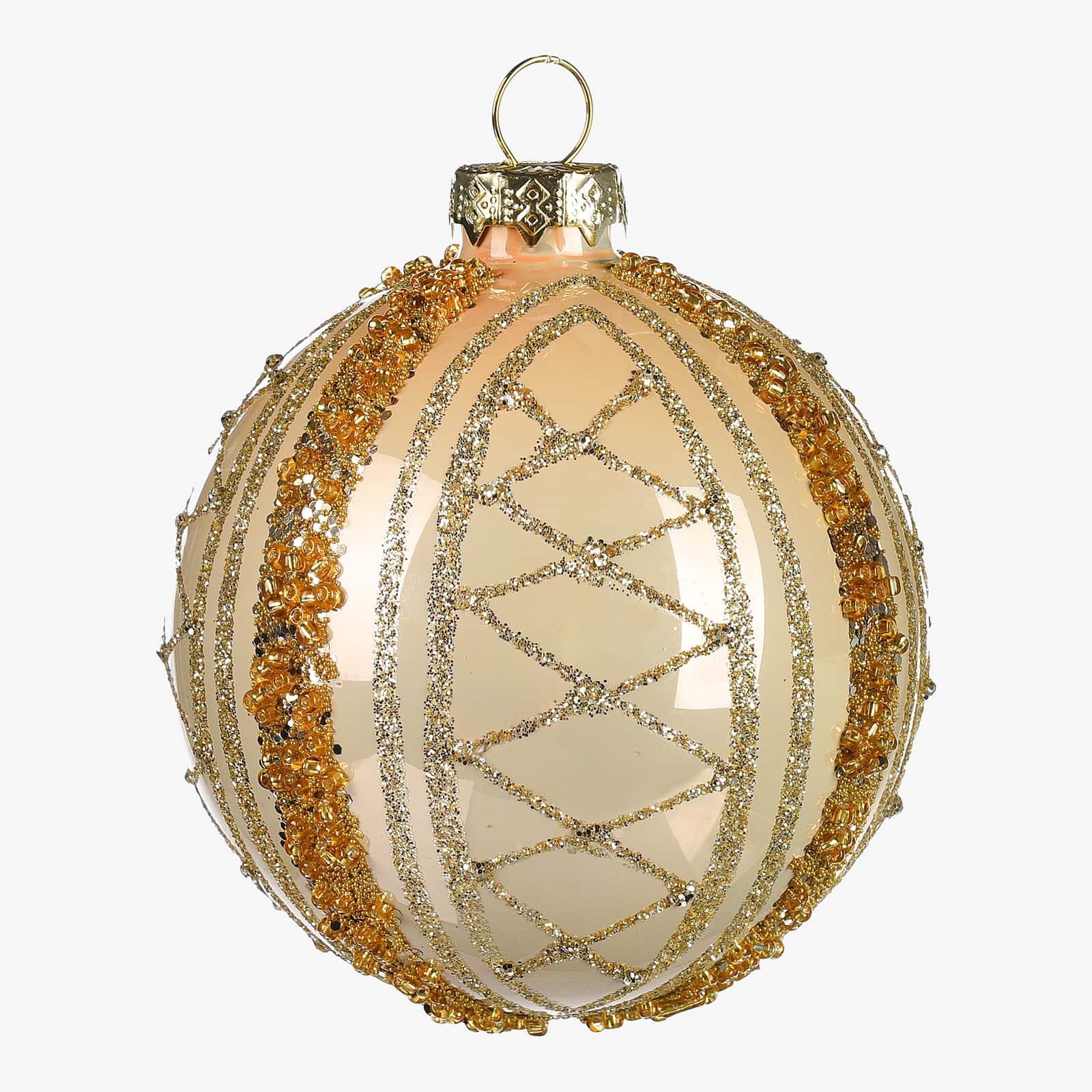 Glas-Weihnachtskugel Glamorline