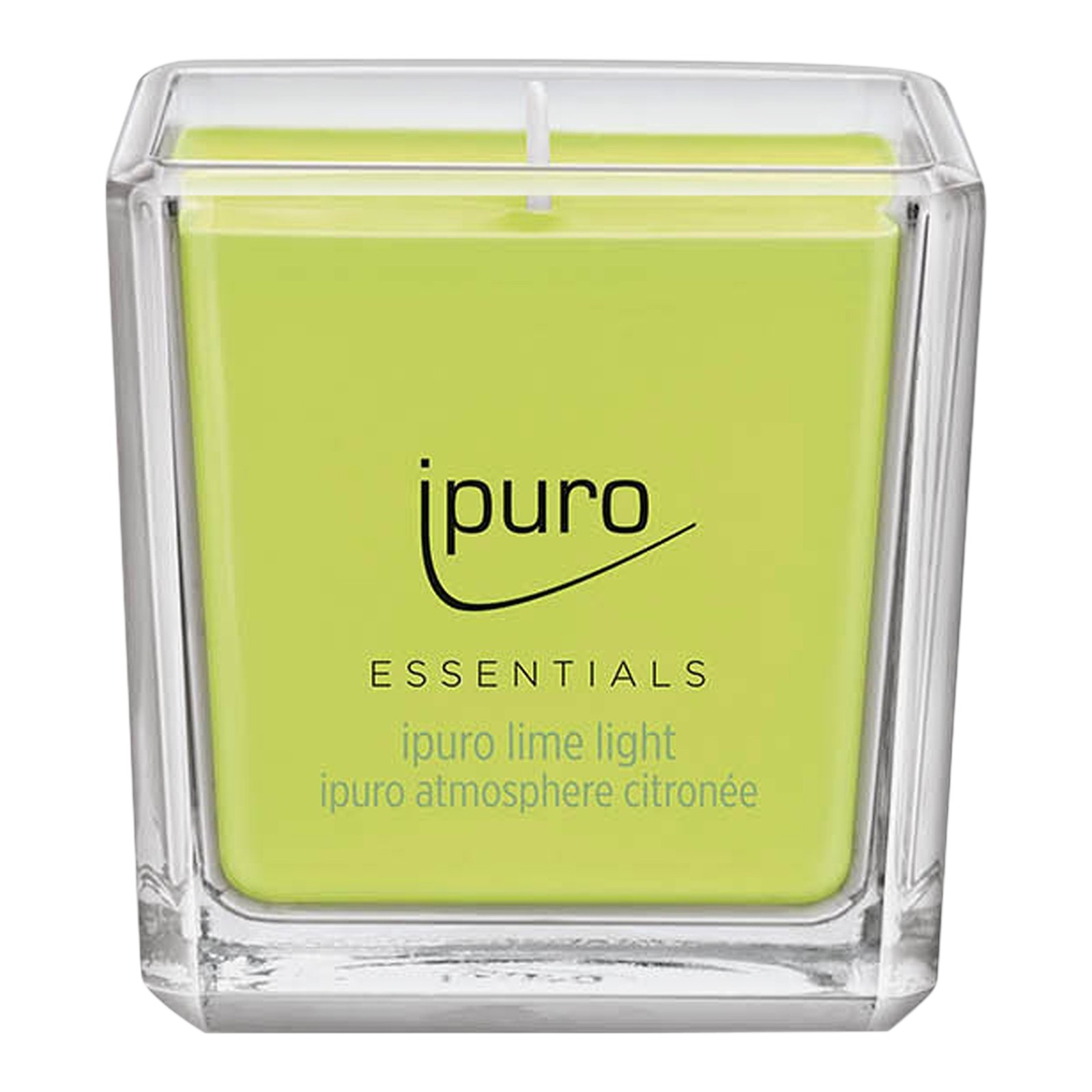 ipuro ESSENTIALS Duftkerze Lime Light