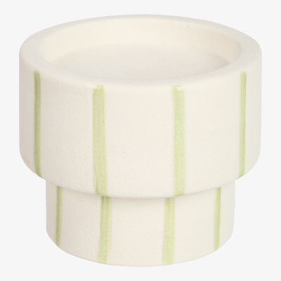 Stumpenkerzenhalter Stripes